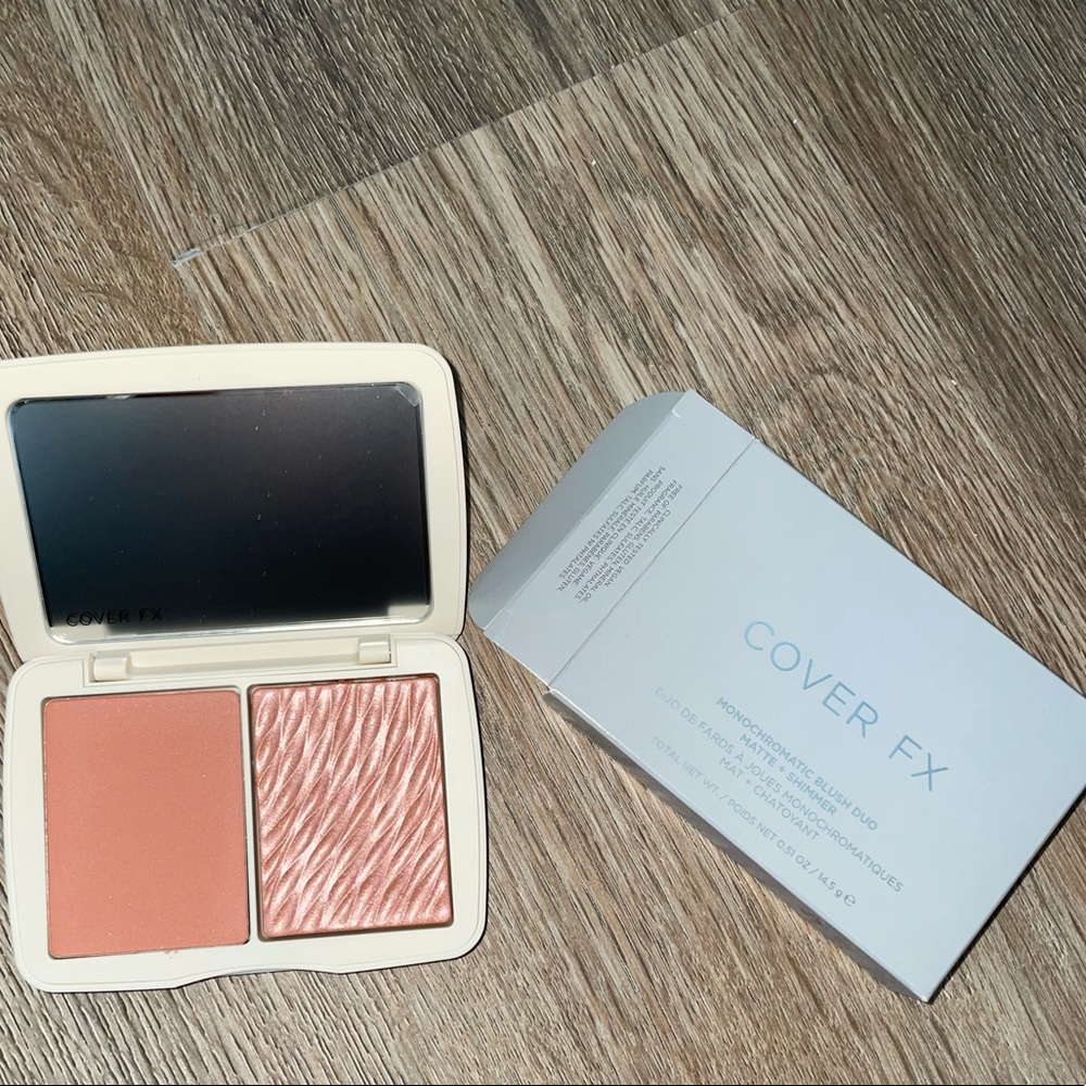 COVER FX monochromatic blush duo